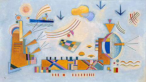 Soft Event, 1928 | Kandinsky | Giclée Canvas Print