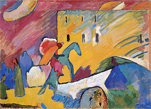 Improvisation 3, 1909 | Kandinsky | Giclée Leinwand Kunstdruck
