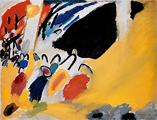 Impression III (Konzert), 1911 | Kandinsky | Giclée Leinwand Kunstdruck