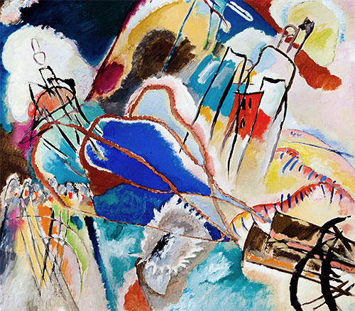Improvisation No. 30 (Cannons), 1913 | Kandinsky | Giclée Canvas Print