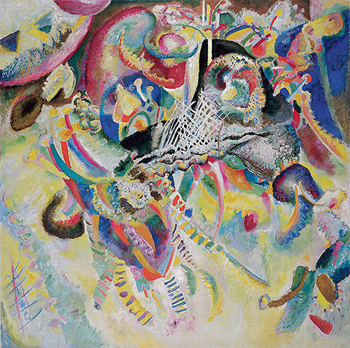 Fuga, 1914 | Kandinsky | Giclée Leinwand Kunstdruck