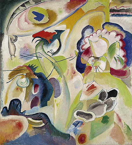 Improvisation No. 29 (The Swan), 1912 | Kandinsky | Giclée Canvas Print