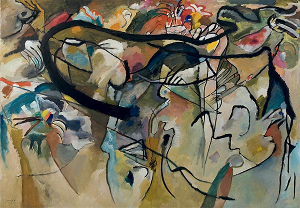 Komposition V, 1911 | Kandinsky | Giclée Leinwand Kunstdruck