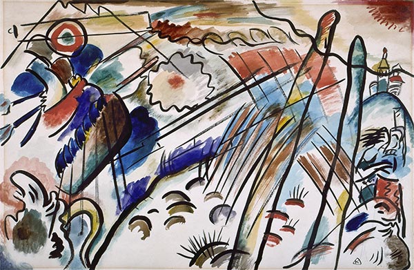 Kandinsky | Study for Improvisation 28, 1912 | Giclée Paper Print