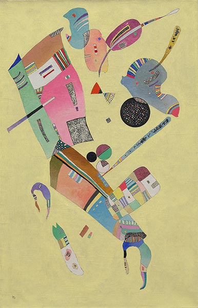 Mäßigung, 1940 | Kandinsky | Giclée Leinwand Kunstdruck