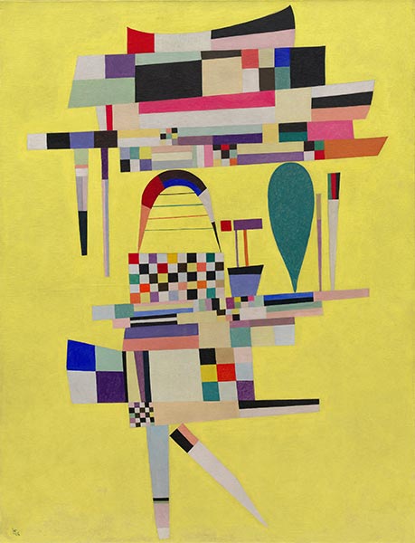 Yellow Painting, 1938 | Kandinsky