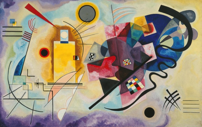 Yellow-Red-Blue, 1925 | Kandinsky | Giclée Canvas Print