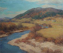 Indischer Sommer, Vermont | Willard Metcalf | Gemälde Reproduktion
