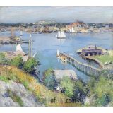 Gloucester Harbor, 1895 - Willard Metcalf