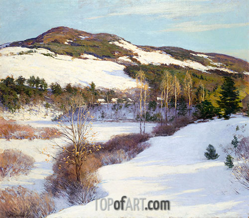 Willard Metcalf | The Cornish Hills, 1911 | Giclée Canvas Print
