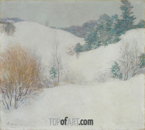 The White Pasture, 1917 | Willard Metcalf