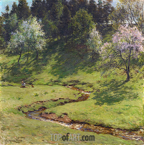 Willard Metcalf | Blossom Time, 1910 | Giclée Canvas Print