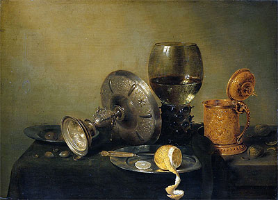 Stillleben, 1634 | Claesz Heda