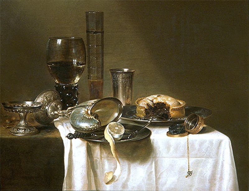 Stillleben mit Nautiluspokal, 1641 | Claesz Heda