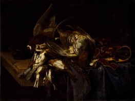 Stillleben mit toten Vögeln, 1652 | Willem van Aelst