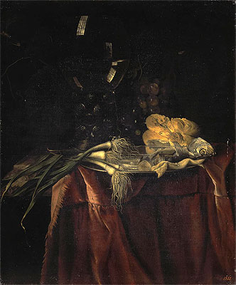 Willem van Aelst | Snack, c.1660/70 | Giclée Canvas Print