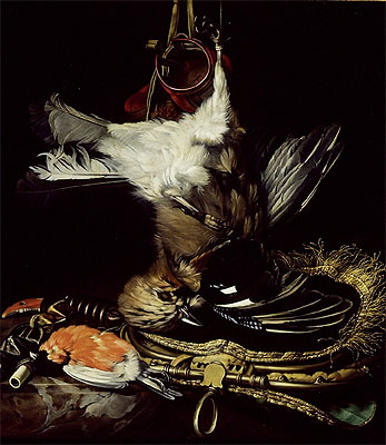 Willem van Aelst | Still Life with a dead Jay, Undated | Giclée Canvas Print