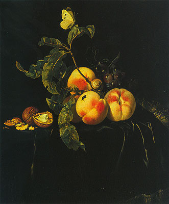 Still Life of Fruit, c1667/74 | Willem van Aelst | Giclée Canvas Print