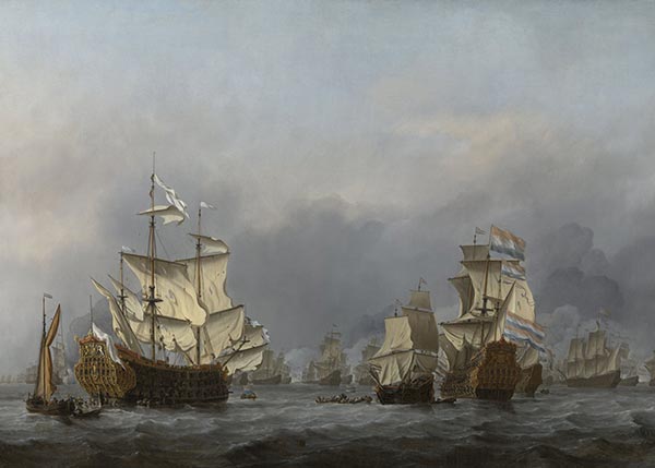 The Surrender of the Royal Prince, c.1670 | Willem van de Velde