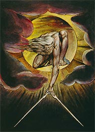 Das Alter der Tage, 1794 von William Blake | Papier-Kunstdruck