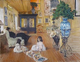 Hall at Shinnecock, 1892 by William Merritt Chase | Paper Art Print