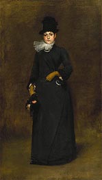 Ready for a Walk: Beatrice Clough Bachmann | William Merritt Chase | Painting Reproduction