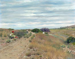 William Merritt Chase | The Old Sand Road, c.1894 | Giclée Canvas Print