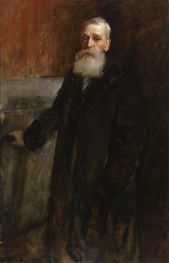 Portrait of Thomas Moran, n.d. by William Merritt Chase | Giclée Canvas Print