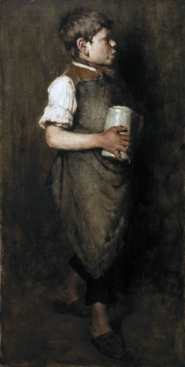 William Merritt Chase | The Whistling Boy, 1875 | Giclée Canvas Print