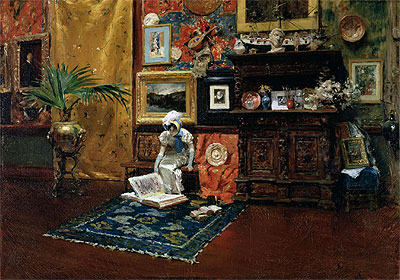 In the Studio, c.1882 | William Merritt Chase | Giclée Canvas Print
