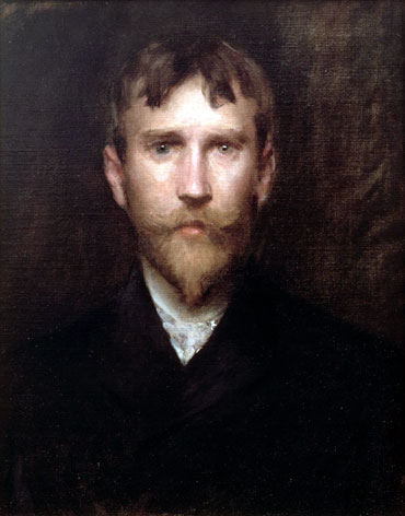 Robert Blum, 1888 von William Merritt Chase | Leinwand-Kunstdruck