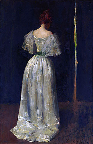 Seventeenth Century Lady, c.1895 | William Merritt Chase | Giclée Leinwand Kunstdruck