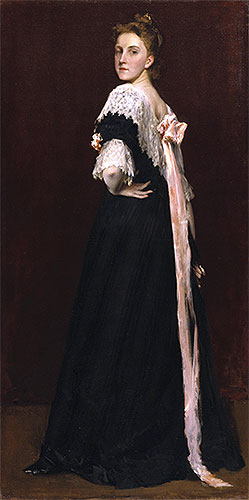 Lydia Field Emmet, 1892 | William Merritt Chase | Giclée Canvas Print