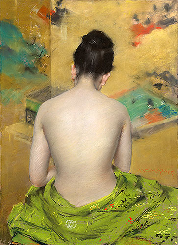 Study of Flesh Color and Gold, 1888 | William Merritt Chase | Giclée Paper Print