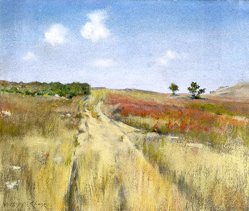 Shinnecock Hills, c.1895 von William Merritt Chase | Leinwand-Kunstdruck
