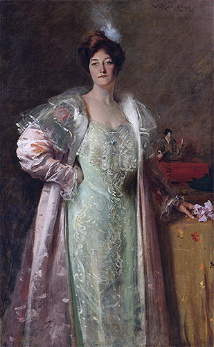 Portrait of Miss J., c.1902 | William Merritt Chase | Giclée Canvas Print