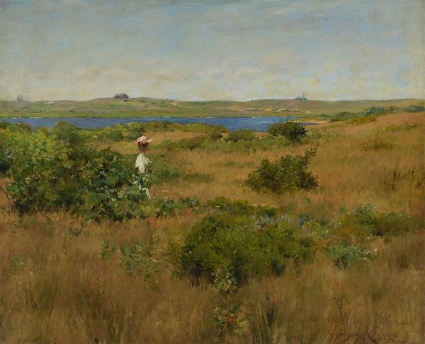 Summer at Shinnecock Hills, 1891 | William Merritt Chase | Giclée Canvas Print