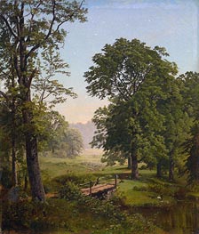 William Trost Richards | Landcape near Frankfort, Pennsylvania | Giclée Canvas Print