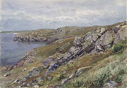 Rhode Island Coast: Conanicut Island | William Trost Richards | Painting Reproduction