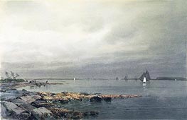 William Trost Richards | Calm Before a Storm, Newport, c.1874 | Giclée Paper Print