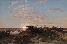 William Trost Richards | Coastal Scene, 1862 | Giclée Canvas Print