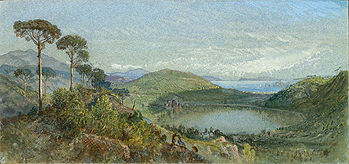 William Trost Richards | Lago Avernus, c.1867/70 | Giclée Paper Art Print