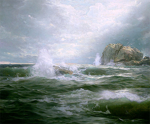 Clearing after the Storm, 1889 | William Trost Richards | Giclée Leinwand Kunstdruck