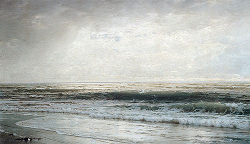 New Jersey Beach, 1901 | William Trost Richards | Giclée Leinwand Kunstdruck