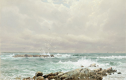 Seascape, 1875 | William Trost Richards | Giclée Papier-Kunstdruck