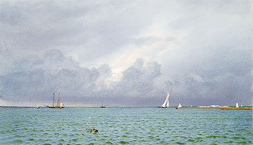 Marine with Yachts, c.1870 | William Trost Richards