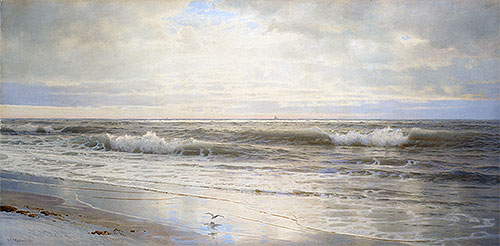 Atlantic Coast, 1898 | William Trost Richards | Giclée Leinwand Kunstdruck