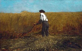 The Veteran in a New Field, 1865 by Winslow Homer | Canvas Print