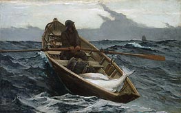 The Fog Warning, 1885 by Winslow Homer | Canvas Print