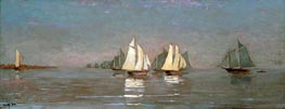 Winslow Homer | Gloucester, Mackerel Fleet at Dawn | Giclée Canvas Print